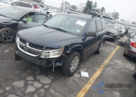 2018 Dodge Journey Se из США, поврежденный, VIN 3C4PDCAB4JT507315
